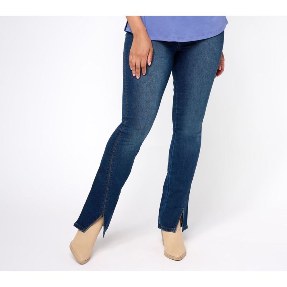 Revers-A-Brella Women's Plus Sz Pants 22 Indigo Divine Denim Slim Blue A648506
